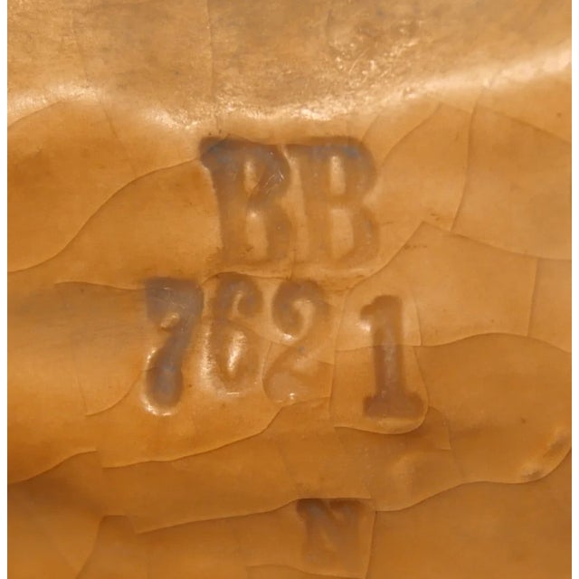 Circa 1900 Austrian Art Nouveau Theodore Schoop for Bernard Bloch Porcelain Lion and Lioness on Rock Figural Group Sculpture For Sale - Image 9 of 12