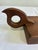 Early 20th Century Antique Primitive Wooden Chamberstick Candle Holder For Sale - Image 5 of 9