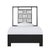 Finn Standard Bed Twin Extra Long - Black For Sale - Image 12 of 12