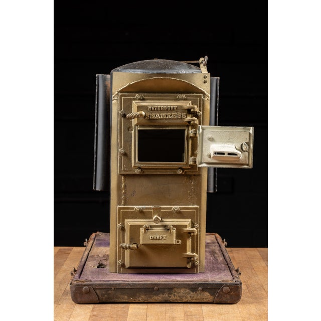 Antique Cast Iron Waterbury Seemless Furnace Salesman Sample For Sale In Chicago - Image 6 of 12