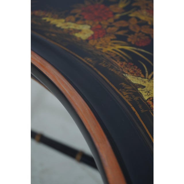 Maitland Smith Chinoiserie Decorated Coffee Table For Sale - Image 10 of 13