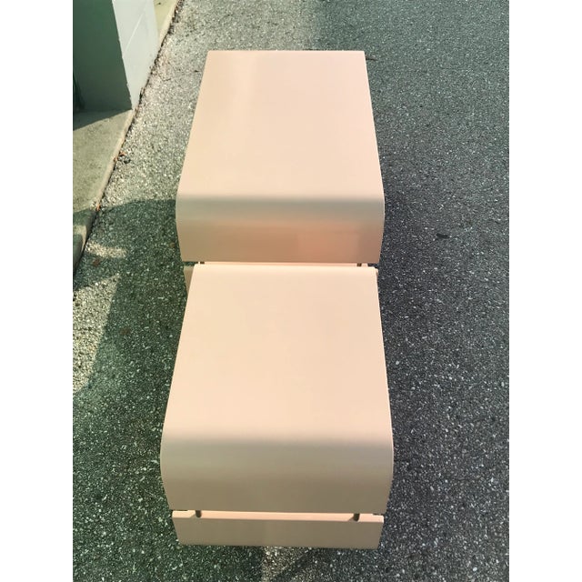 Wood Soho Collection - Post Modern Astro Cocktail & End Table For Sale - Image 7 of 12