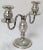Early 20th Century Fine Quality Pair of Antique Hand Made 800 Grade Continental Coin Silver Candelabras For Sale - Image 5 of 13