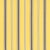 Sample - Schumacher Coco Stripe Fabric in Yellow For Sale