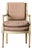 French 19th Century Directoire Painted Fauteuil For Sale