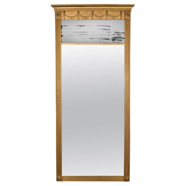 American Federal Gilded Pier Mirror For Sale