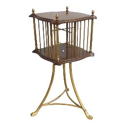 Vintage Revolving Bookcase For Sale