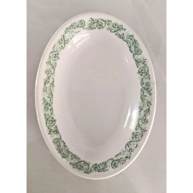 Antique J & G Meakin Hanley of England Waldorf Hotel Soap Dishes - Set of 2 For Sale In Portland, ME - Image 6 of 9