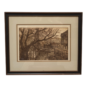 Original Etching Union + Hyde Street, San Francisco