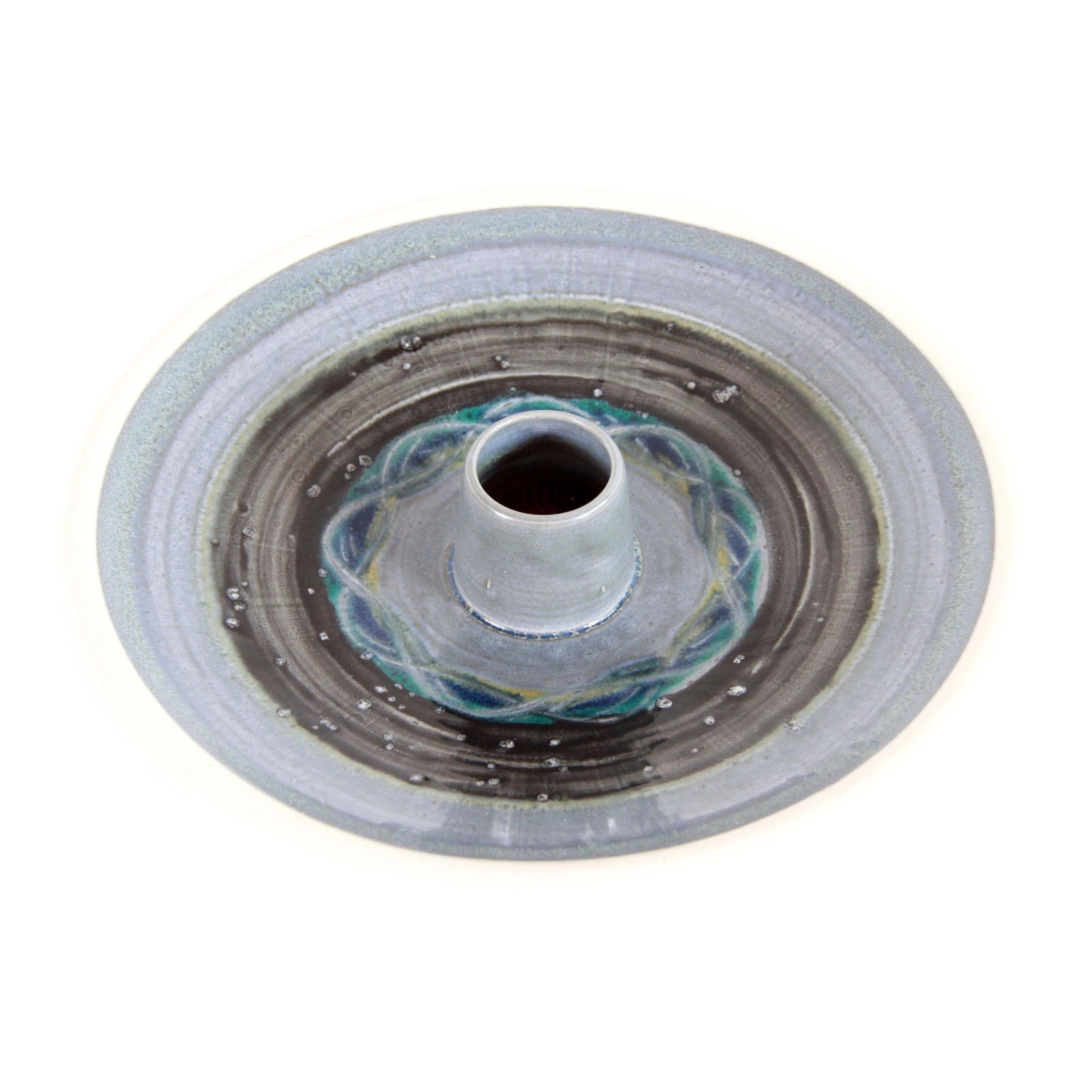 Vintage Mid Century Japanese Ikebana Ware Ceramic Vase / Pot