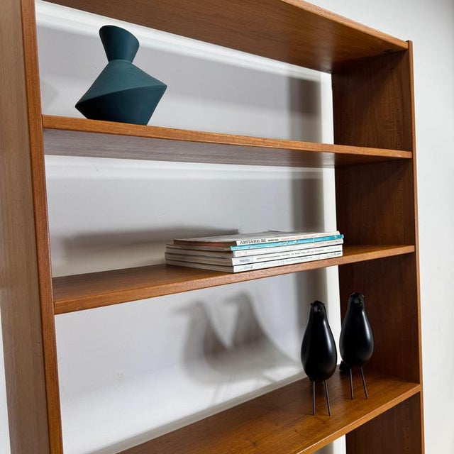 Teak Bookcase with Two Drawers, Sweden, 1960 For Sale - Image 3 of 10
