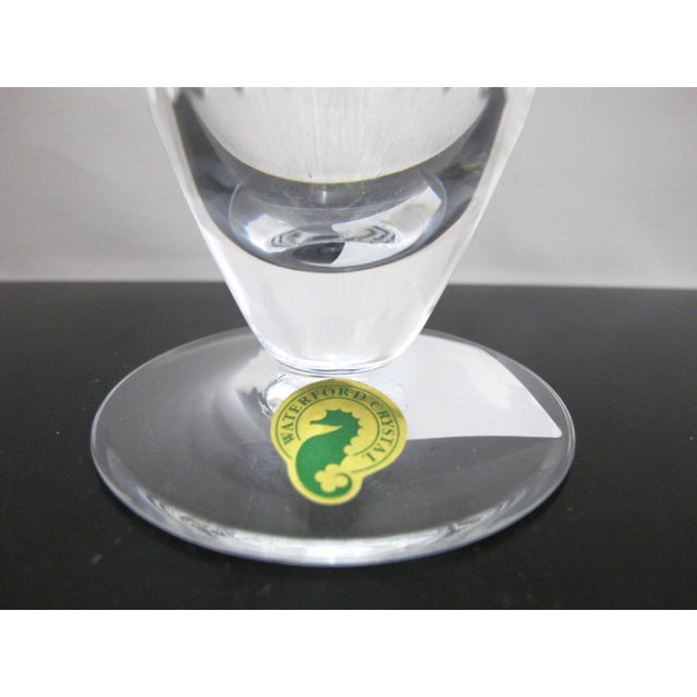 Early 20th Century Waterford Crystal Lismore Diamond Platinum Iced Tea Glass Unused in Box For Sale - Image 5 of 8