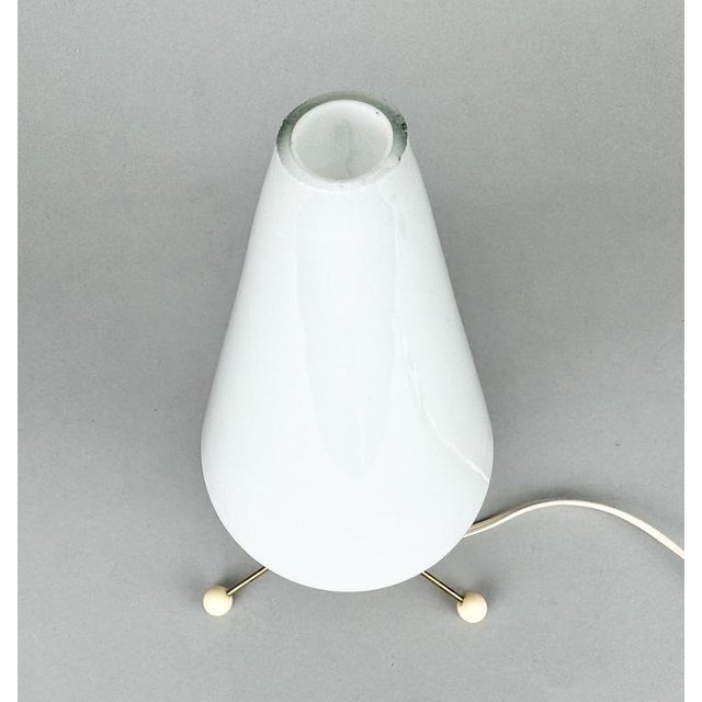 Space Age Table Lamp attributed to Stanislav Kučera for Kamenicky Senov, Former Czechoslovakia, 1960s For Sale - Image 6 of 9