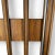 Mid-Century Modern Walnut Veneer King Headboard With Chrome Trim, 1960s For Sale - Image 12 of 18