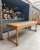 19th Century Antique Farmhouse Table with Turned Oak Legs, 1890s For Sale - Image 5 of 13