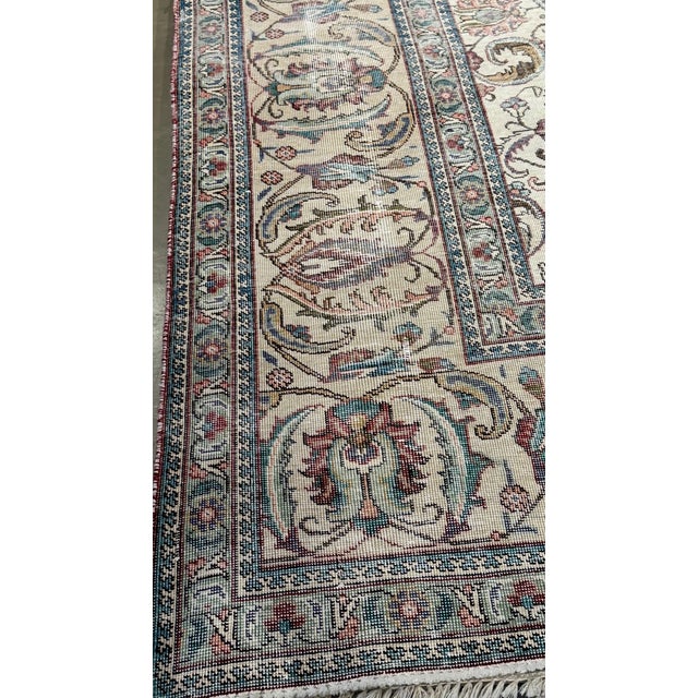 Vintage Decorative Carpet For Sale - Image 9 of 9