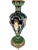 Italian 19th Century Italian Majolica Vase as Lamp For Sale - Image 3 of 5