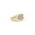 Contemporary Mens Diamond Wedding Band .50cttw 10k Two Toned Gold, Size 11 For Sale - Image 3 of 4