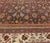 Vintage Indian Agra Brown, Red, Blue, Ivory Handmade Wool Carpet For Sale - Image 4 of 9