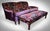 Set of 2-Seater Sofa and Ottoman in Mulberry Mohair Upholstery from George Smith, 2010s For Sale - Image 17 of 17