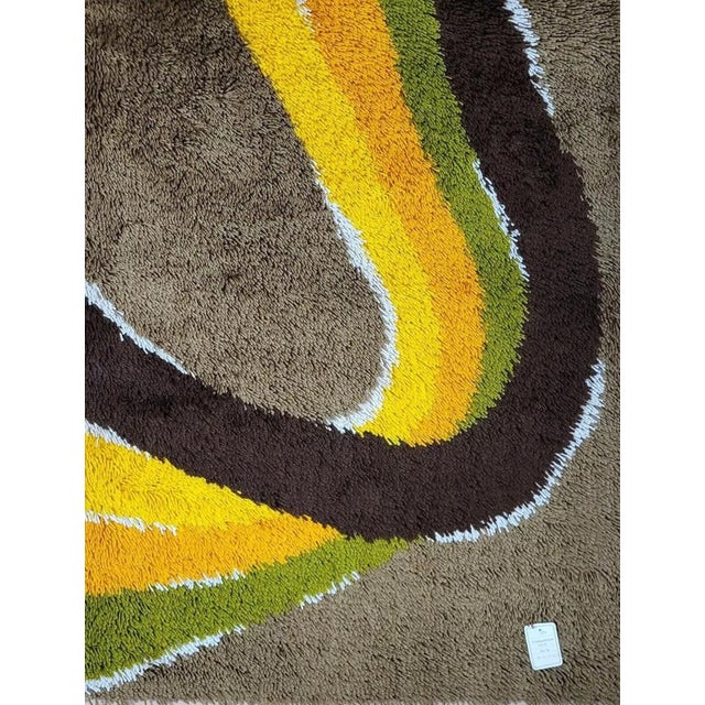 Mid-Century Modern Mid-Century Rug by Herforder Tromsoe, 1970s For Sale - Image 3 of 8
