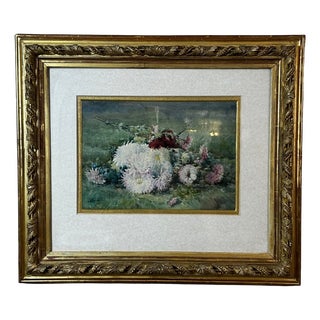 François Rivoire, Still Life Composition, 1920s, Watercolor For Sale