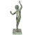 GRAND TOUR VERDIGRIS PATINATED MODEL OF THE DANCING FAUN OF POMPEII After the model of Antiquity Italian, cast ca. 1900...