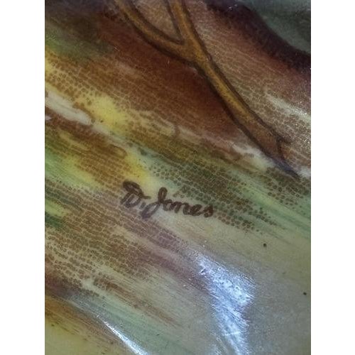 Gold Orchard Fruit Serving Dishes by D. Jones for Aynsley, Set of 2 For Sale - Image 4 of 7