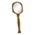 Vintage/Antique Art Deco Butterscotch Pearloid Celluloid Hand Vanity Mirror For Sale