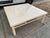 McGuire Furniture Vintage Mid Century Modern Bamboo Limestone Coffee Cocktail Table For Sale - Image 15 of 18