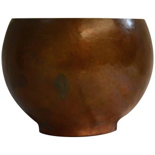 Harrison Hand-Wrought Copper Finish Vessel, 1948 For Sale