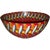 Round Bowl Red Lucky Star For Sale