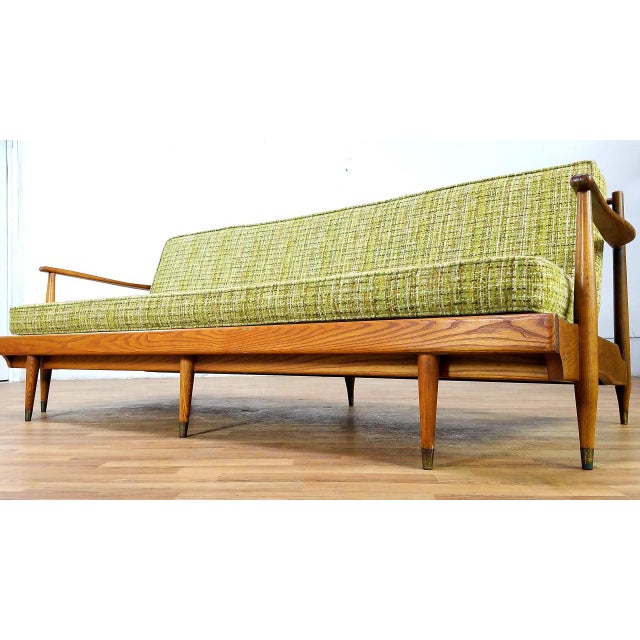 Vintage Mid-Century Convertible Sofa Bed | Chairish