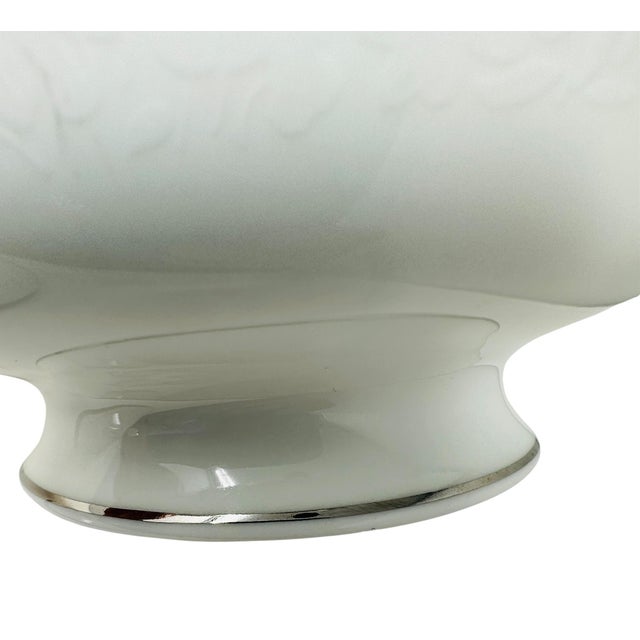 1970s Vintage Wedgwood "Silver Ermine" Soup Tureens - A Pair For Sale - Image 11 of 18