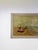 Late 20th Century Van Gogh Wood Transfer Print, Coastal Greywashed Wood Frame Wall Art For Sale - Image 4 of 9