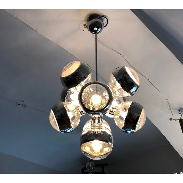 Chandelier from Peill & Putzler, 1968 For Sale - Image 6 of 15