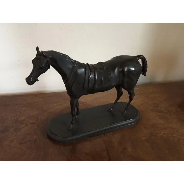 Bronze 19th Century French Bronze Race Horse Gladiateur For Sale - Image 8 of 11
