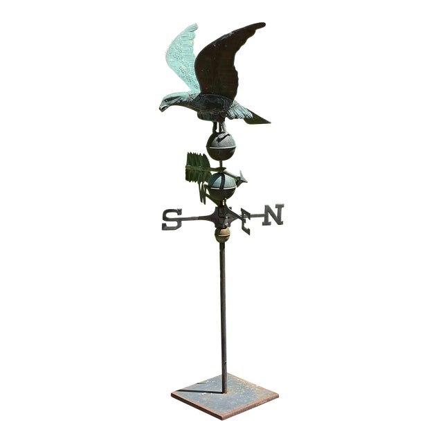 Vintage Copper Eagle Weathervane Chairish