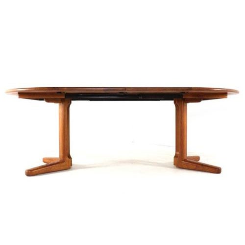 Danish Round Extendable Sindal Dining Table For Sale - Image 12 of 16
