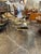 Pair of Jansen Manner Brass and Black Glass Tables For Sale - Image 10 of 10