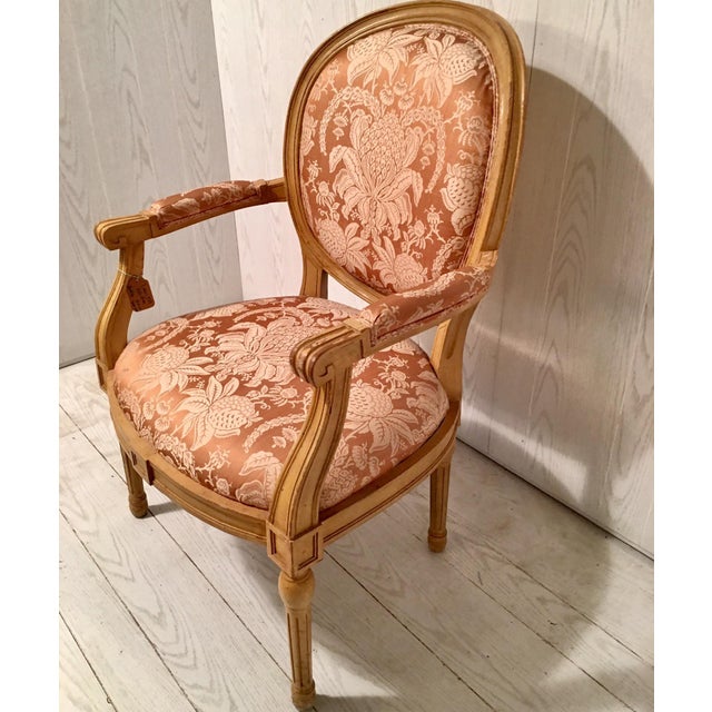 French Louis XVI Style Fauteuils Chair Chairish