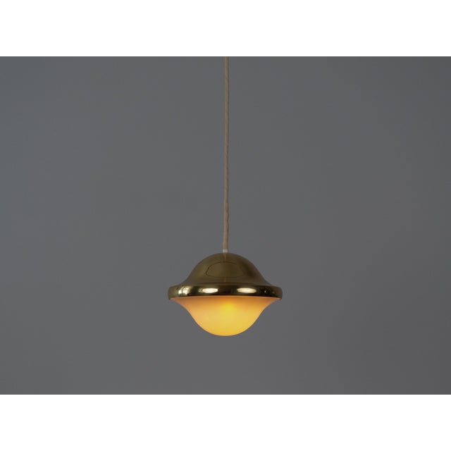 Vintage Danish Pendant Lamps Bubi by Henning Kuppel for Louis Poulsen, 1972, Set of 2 For Sale - Image 5 of 13