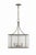 Bridgewater 3-Light Glass Statement Chandelier For Sale - Image 9 of 9