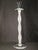 Anne Nilsson for Orrefors "Celeste" Frosted Crystal Candlesticks, Sweden (Pair) For Sale - Image 15 of 17