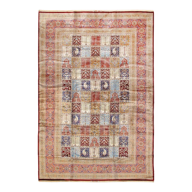 Pasargad DC Exquisite Design Paris Palace Fine Power Loom v. Silk Rug For Sale