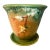 Roseville Snowberry Green 1947 Vintage Art Pottery Flower Pot Planter 1ps-5 For Sale