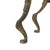 Antique British Victorian Brass Fire Dogs, 1880, Set of 2 For Sale - Image 10 of 18