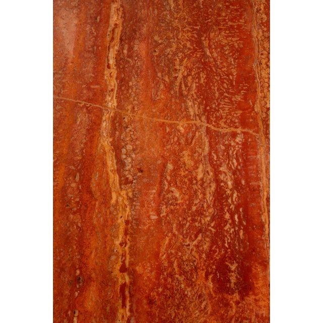 Marble and Leather Tucroma Sideboard by Guido Faleschini for i4 Mariani, 1970 For Sale - Image 10 of 18