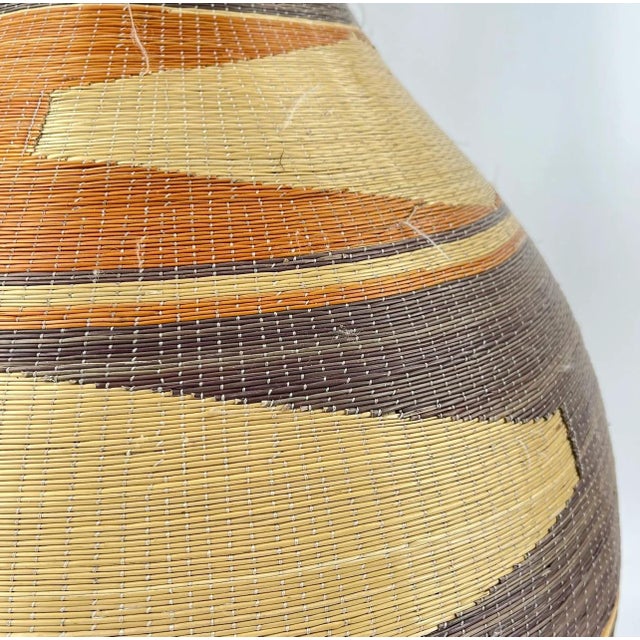 Early 20th Century Tutsi Basket Rwanda For Sale - Image 4 of 15