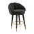 Myla Black Swivel Counter Stool For Sale - Image 9 of 9